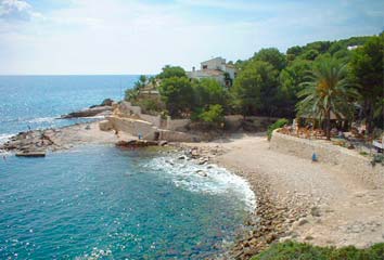 Apartamentos Moraira. Cala Andrago