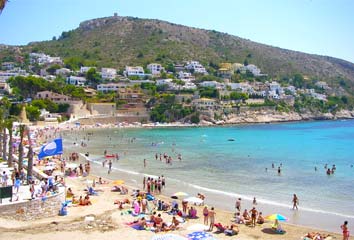 Apartamentos Moraira. Playa Portet